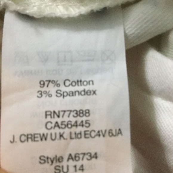 J. Crew 10 Campbell Ankle Pant Triangle Print - Picture 6 of 6